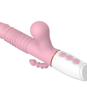 High frequency ten level retractable vestibular vibrator