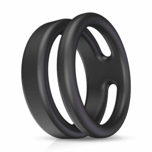 Bigger And Stronger Dual Penis Ring ——Portable