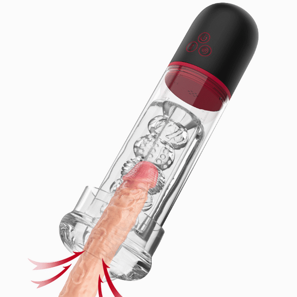 （Offers）9 Vibrating Penis Pump ——Big Dick
