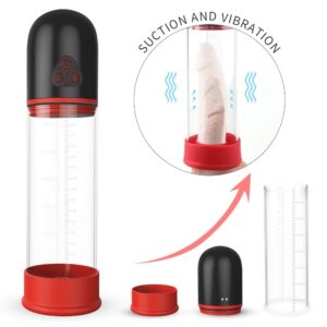 2 and 1 vacuum penis pump 4 kinds of suction variable gear - watch the beast grow