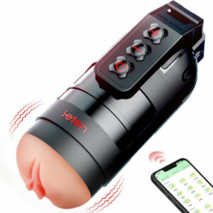 10 vibrating masturbator and realistic vagina APP control