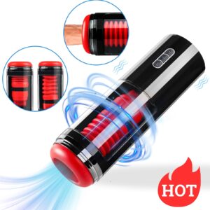 Vibrating Masturbator Designed For Big Cocks —— Red Rose