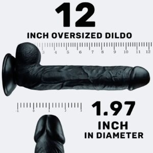 【NEW】RATTLESNAKE Black Realistic Fantastic Dildo