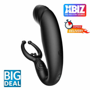 Bead Massage P-spot 9 Vibrating Prostate Massager with Remote Control