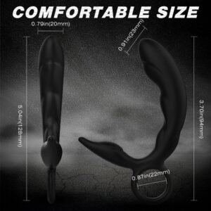 G-spot + prostate massager with penis ring