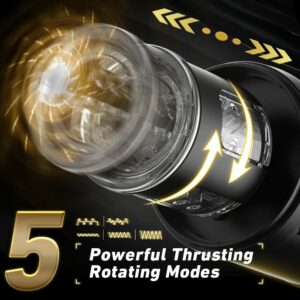 5 Sucking 5 Stretching 10 Vibrating Super Masturbator