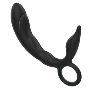 G-spot + prostate massager with penis ring