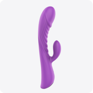 2 in 1 vibrating swinging penis masturbation stick