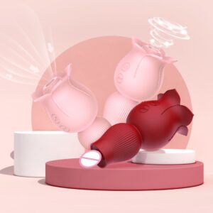 【New】Wild Rose Tongue clit sucking Rose vibrator