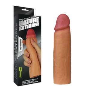 6.8 Inch Realistic Penis Extension Sleeve