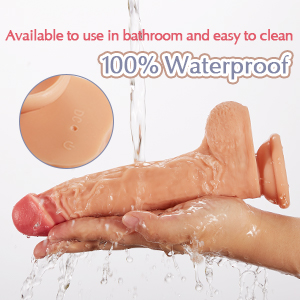 waterproof and easy clean dildo