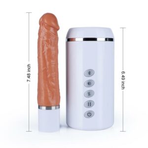 OMYSKY 6-Frequency 3-Speed Telescoping Voice Dildo