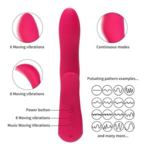 Rabbit Vibrator For Women Dildo Vibrators Vagina G spot Clitoris Stimulator Vibrating Massager Adult Couples Sex Toys Sexshop