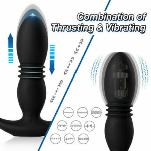 Fleshline 3 Folds 7 Telescopic 7 Vibration Butt Plugs
