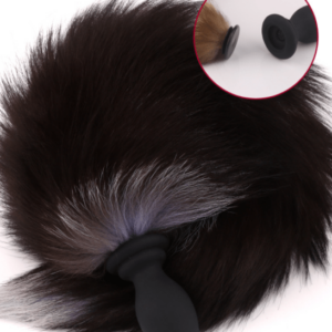 Detachable Fox Fur Tail Butt Plug Adult Toy Anal Cosplay