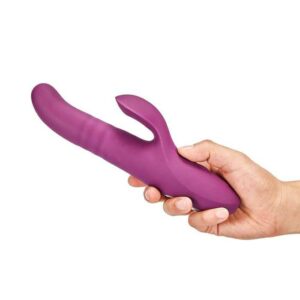 2-Motor Purple Telescopic Bead Vibrator