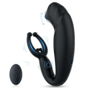 Multifunctional Vibrating Prostate Anal Plug with Remote Control