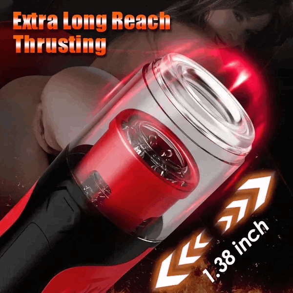 Fleshline Automatic 5 Thrusting & Rotating for Penis Stimulation Masturbator Cup