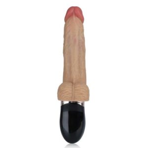 Automatic 7 Vibrating Swing Heating Handheld Realistic Dildo