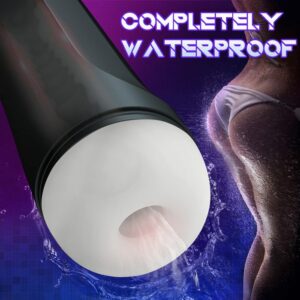 Vibrating Orgasm Waves Pleasure,Electric Machine Adult Sex Toys for Men with 6 Thrusting Vacuum Model