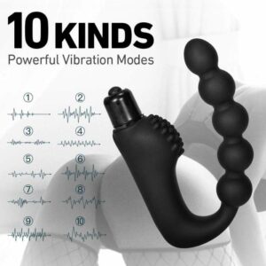 LOVETOY 10-Frequency Vibrating Tentacles Anal Beads