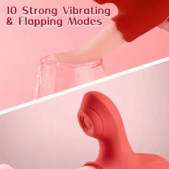 Fleshline 2 IN 1 Upgraded Flapping Tongue G Spot Vibrator