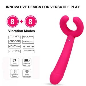 64 Vibrating Modes Dildo Vibrator Sexy Toys For Women Men Couples G Spots Clitoris Testicle Penis Stimulator Massager Adult Toys