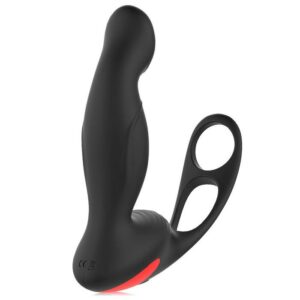 Male Prostate Vibe Massager With Penis Ring Remote Control