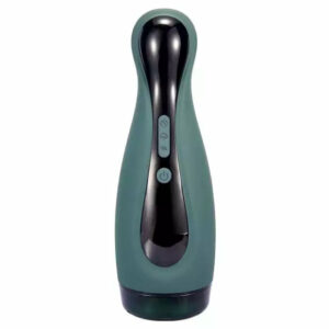 Dark_Green 6 Powerful Vibrating Modes Hands Free Masturbator