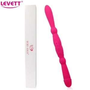 Double Ended Vibrator For Lesbian Long Dual Dildo G Spot Stimulator