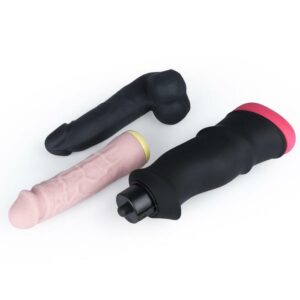 LECO 2 Speed 1.77 Inch Thrusting Realistic Dildos