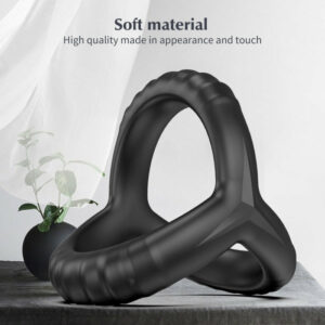 NEW 3 Style Penis Ring Reusable Silicone Semen Cock Ring Penis Enlargement Delayed Ejaculation Sex Toys for Men