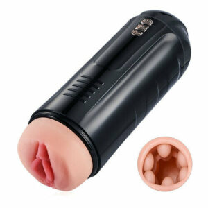 Black Widow 5 Suction 7 Vibration Electric Male Masturbator Cup