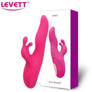 LEVETT Dildo Vibrators For Women Rabbit Sex Toys G Spot Clitoris Clip Stimulate Vagina Wand Massager Adult vibrador Shop Female