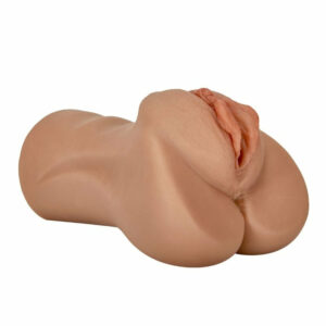 6.9 Wheat-Colored Lifelike Clitoris Big Labia Vagina Stroker