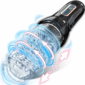 Tornado Ⅲ 5 Thrusting & Rotating & 10 Vibrating Automatic Male Masturbator