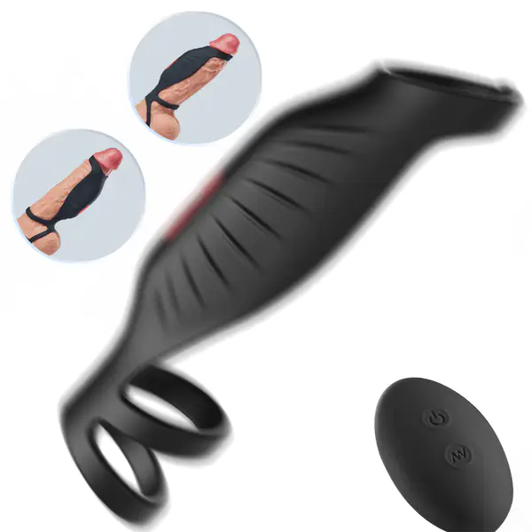 Pleasure Fusion Pro 9 Vibration Modes Efficient&Flexible Cock Ring