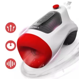 Fleshline & LETEN Red Lip Oral Sex Machine